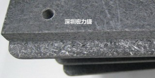 可加工性的合成石，可以用CNC洗出想要的形狀與機(jī)構(gòu)，可以媲美鋁合金