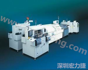 VAi 6300自動焊球貼放系統(tǒng)、回流焊爐、回流焊后的清洗機和材料運送設備