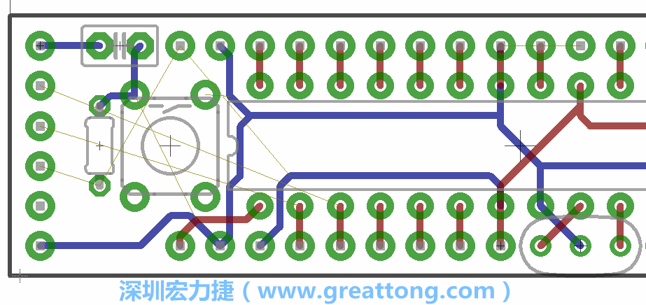 4.1. 把剩下的元件移動(dòng)到電路板工作區(qū)上。