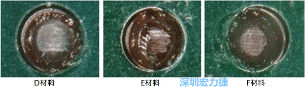 圖14- 冷球拉力試驗(yàn)后，光學(xué)顯微鏡下的失效模式