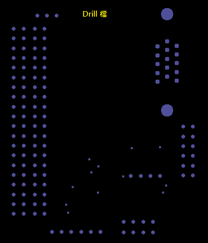 產(chǎn)生Drill File及 Map File 的Gerber 檔案，此會產(chǎn)生描述此PCB所用到的鉆孔的孔徑尺寸及鉆孔的座標資訊。
