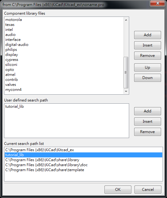 上下兩個(gè)視窗都Add 你的library ，在library browser 就可以找到你的library