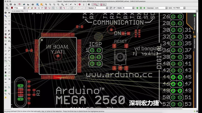 CadSoft EAGLE是一款專業(yè)的印刷電路板(PCB)設(shè)計軟件，低成本、便于使用、功能強大。